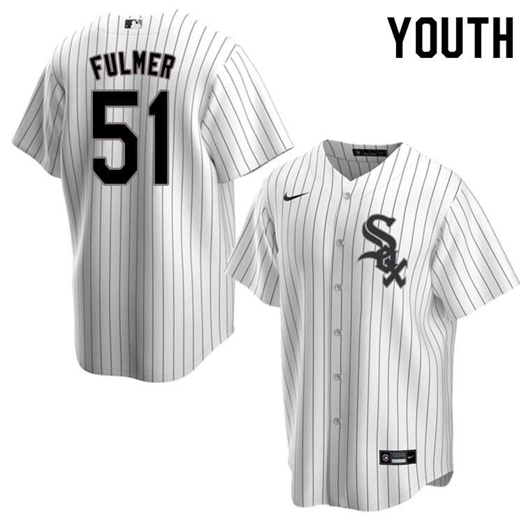 Nike Youth #51 Carson Fulmer Chicago White Sox Baseball Jerseys Sale-Pinstripe